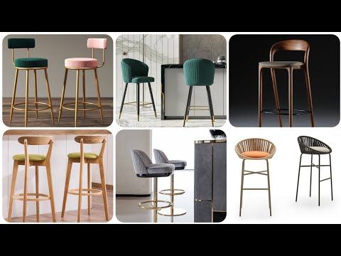 Different types of bar stools