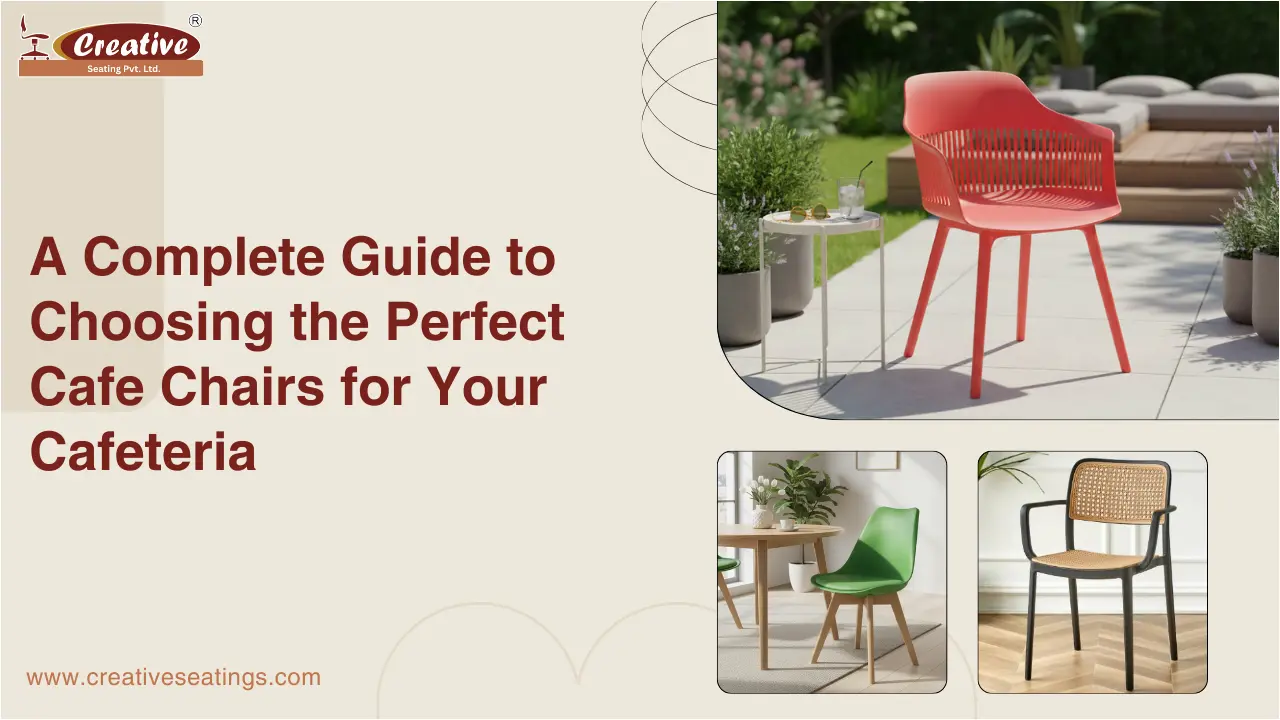A Complete Guide to Choosing the Perfect Café Chairs for Your Cafeteria