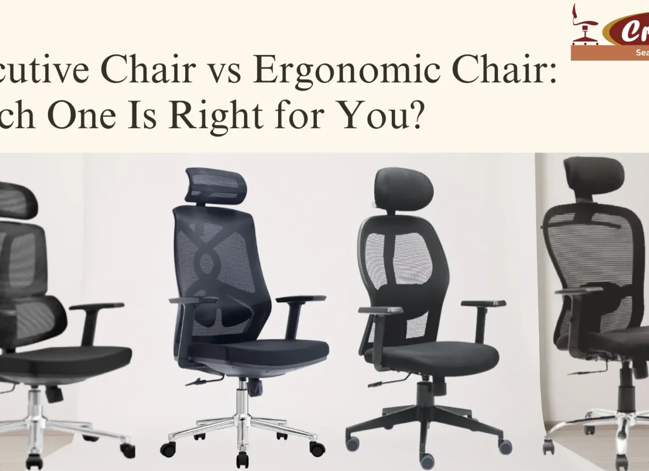 Executive Chair vs Ergonomic Chair: Which One Is Right for You?