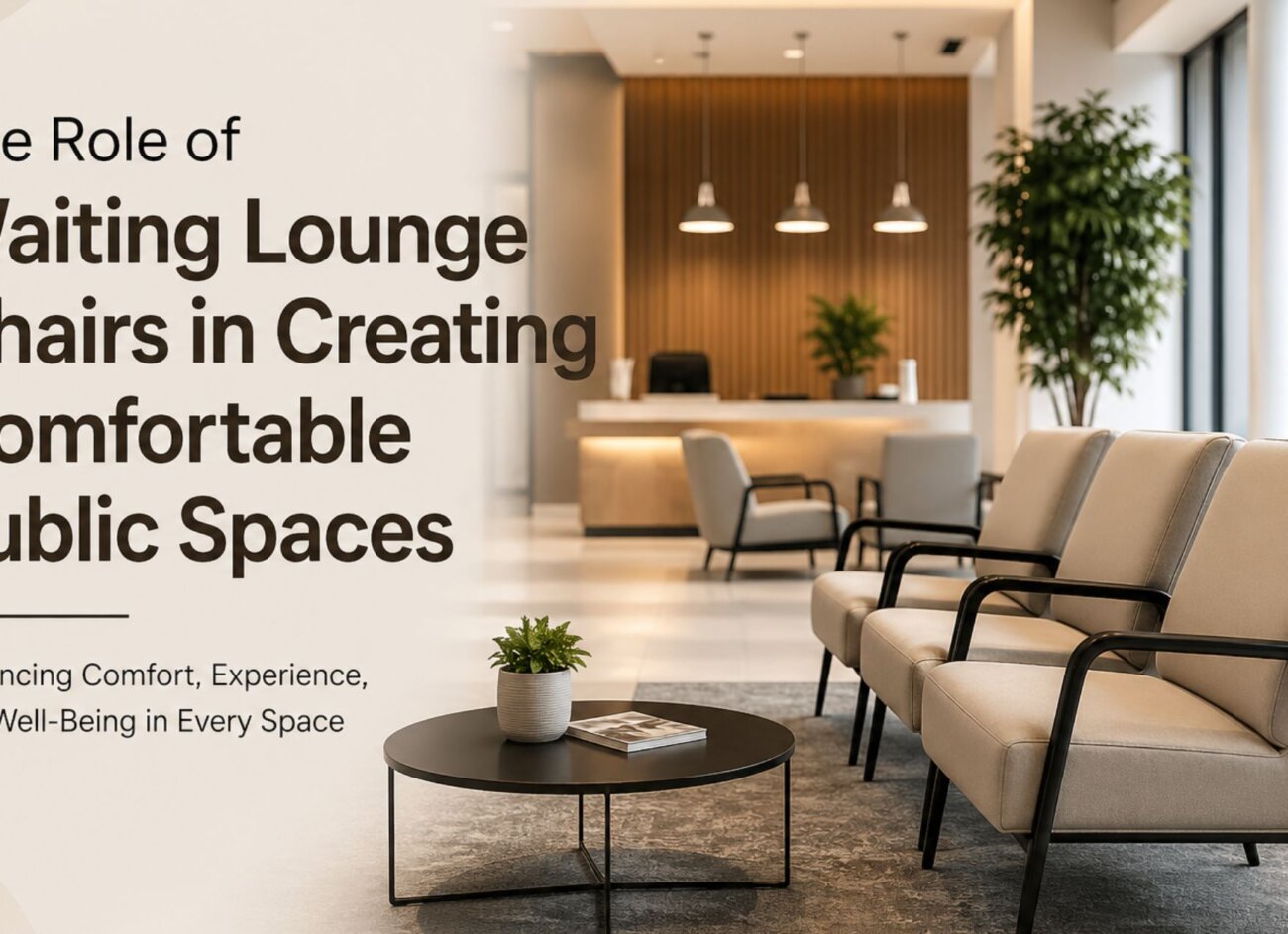 The Role of Waiting Lounge Chairs in Creating Comfortable Public Spaces