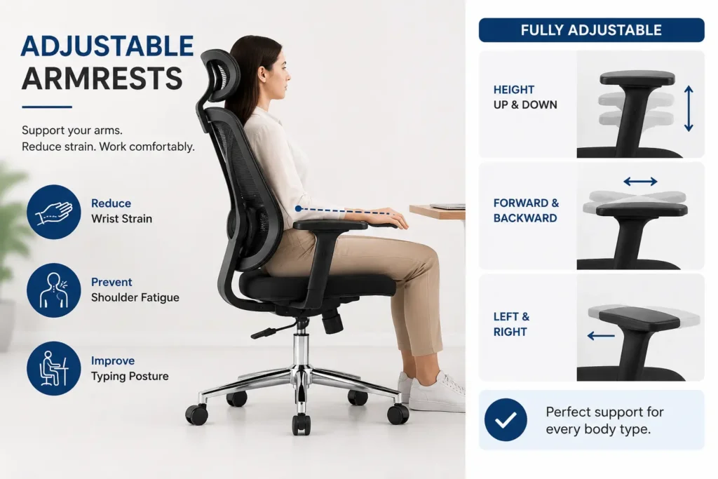 Adjustable Armrests