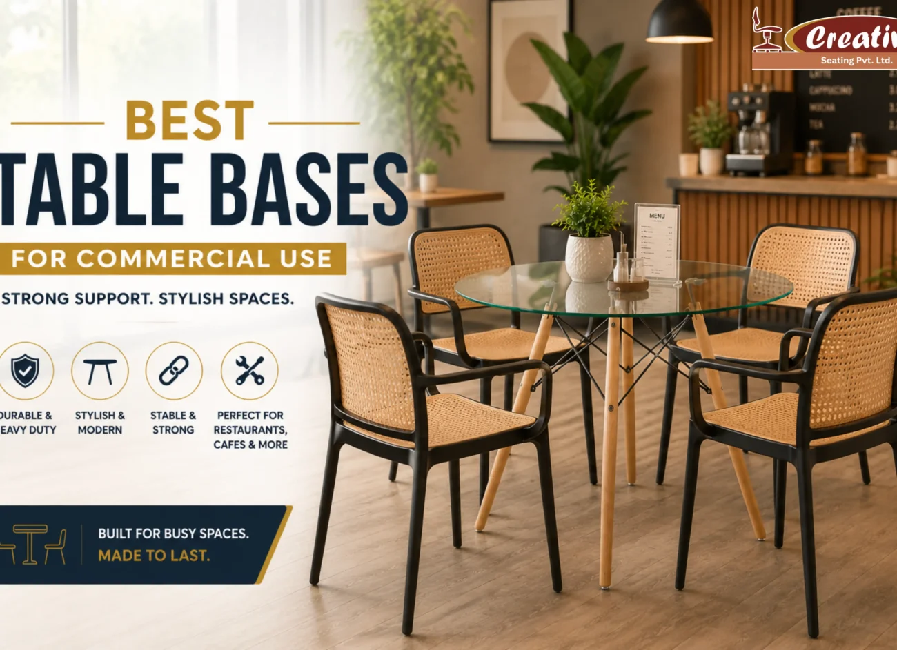 Best Table Bases for Commercial Use
