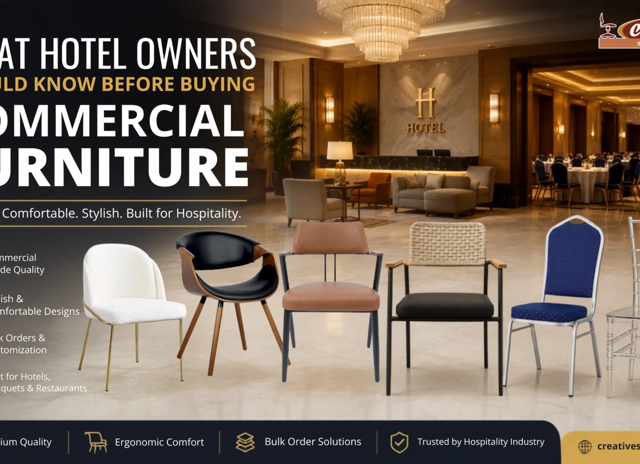 What Hotel Owners Should Know Before Buying Commercial Furniture
