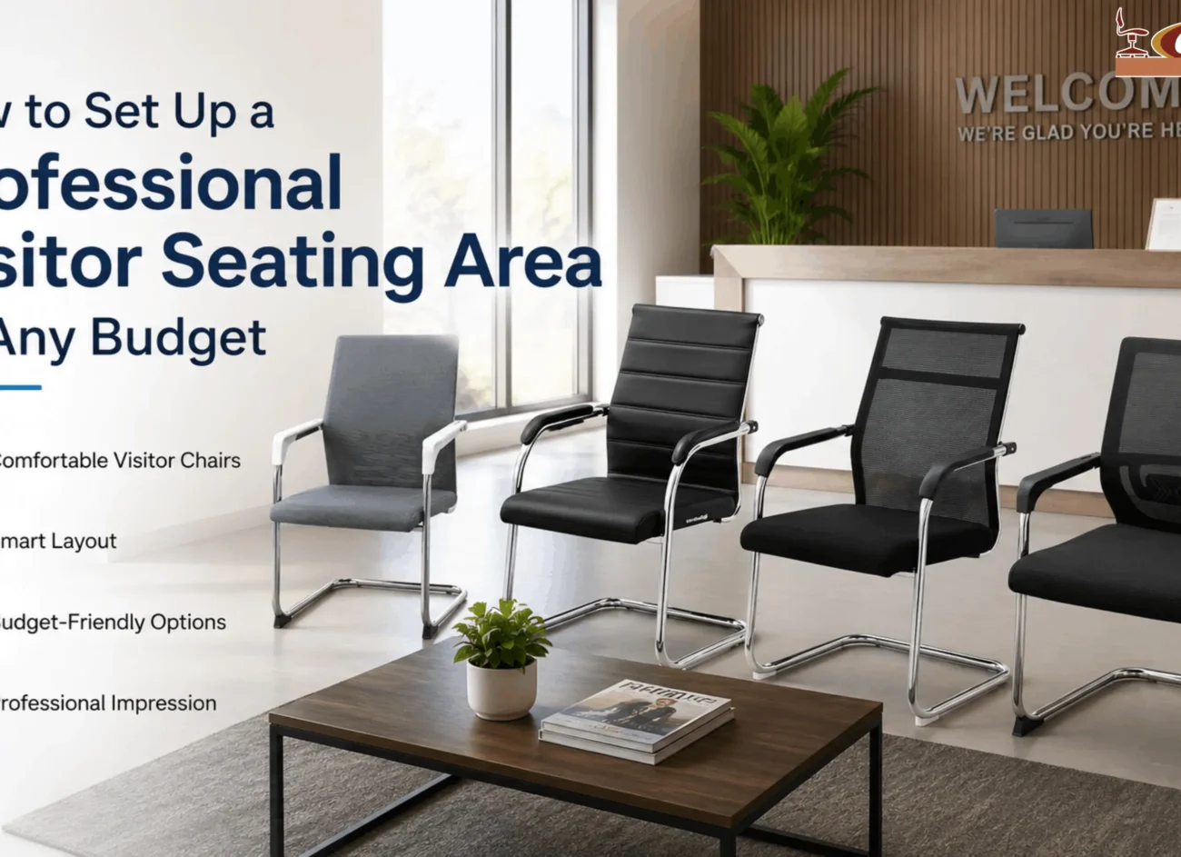 How to Set Up a Professional Visitor Seating Area on Any Budget