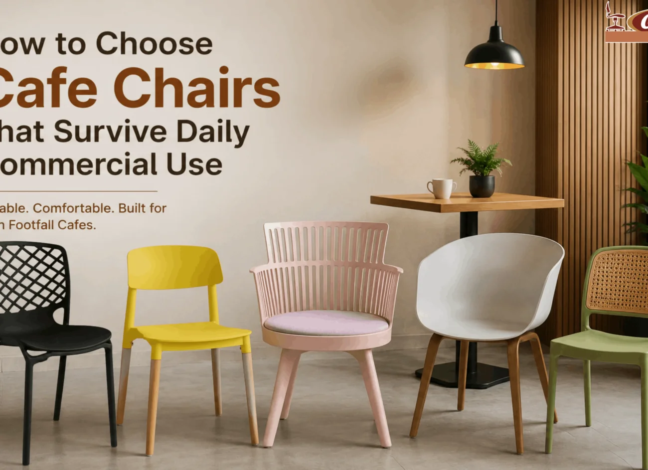 How to Choose Cafe Chairs That Survive Daily Commercial Use