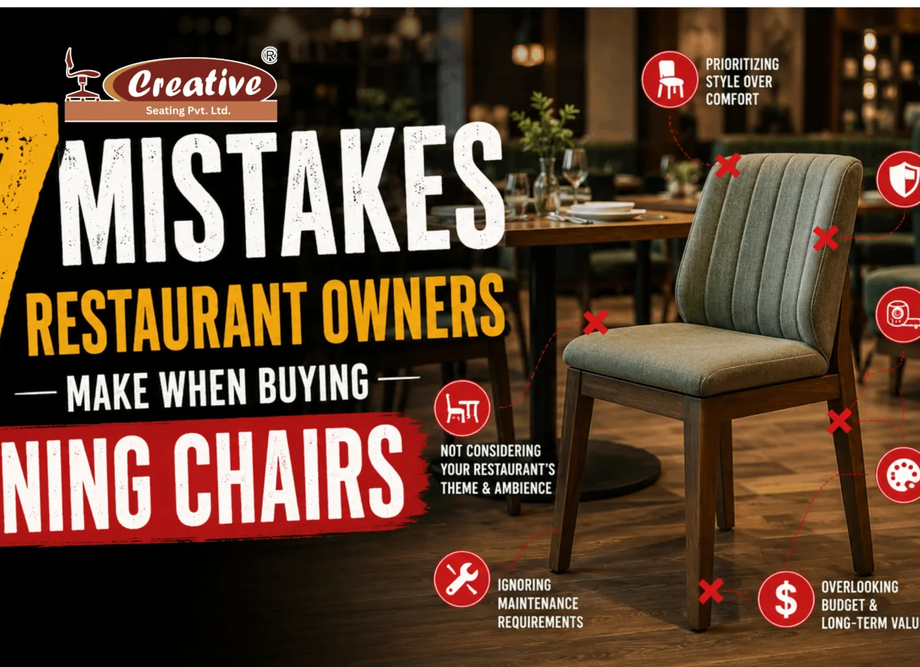 7 Mistakes Restaurant Owners Make When Buying Dining Chairs