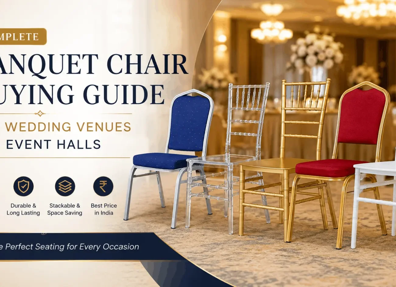 Banquet Chair Buying Guide for Wedding Venues and Event Halls