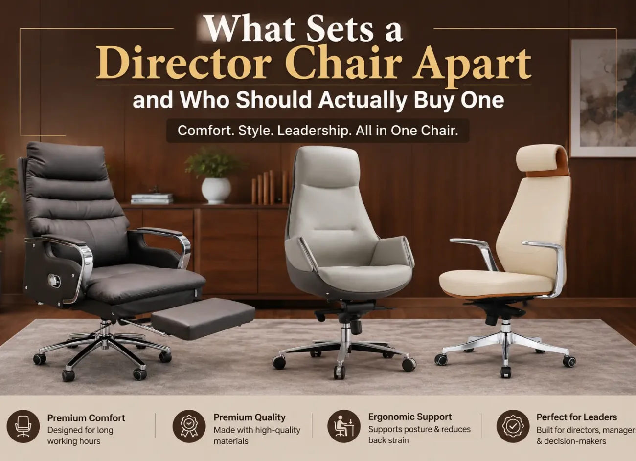 What Sets a Director Chair Apart and Who Should Actually Buy One