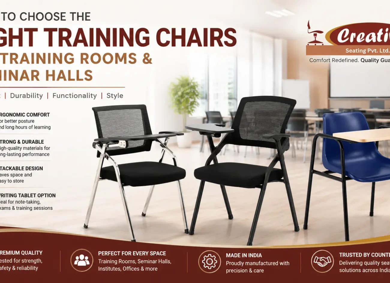 How to Choose the Right Training Chairs for Training Rooms and Seminar Halls