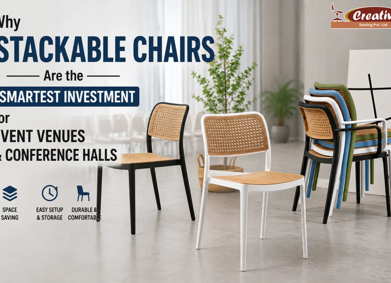 Why Stackable Chairs Are the Smartest Investment for Event Venues and Conference Halls