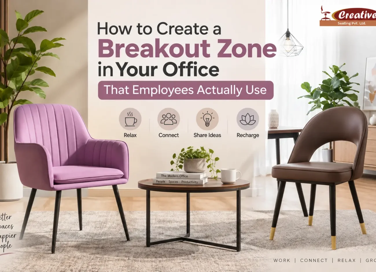 How to Create a Breakout Zone in Your Office That Employees Actually Use