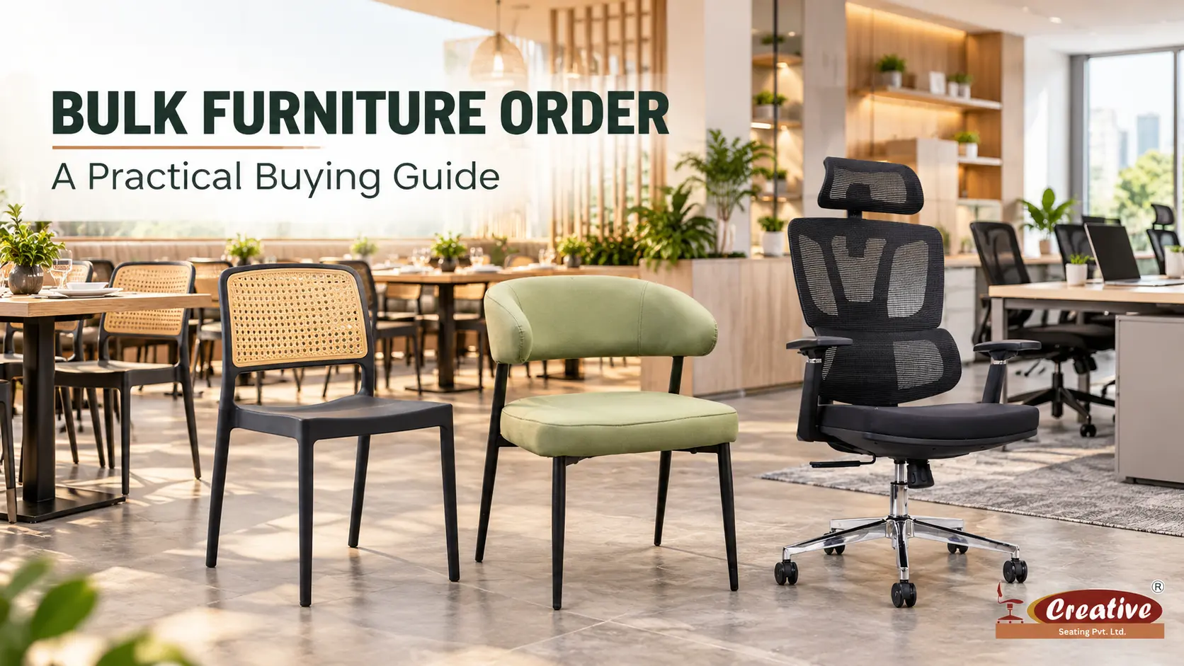 How to Plan and Execute a Bulk Furniture Order for Your Hotel, Restaurant, or Office